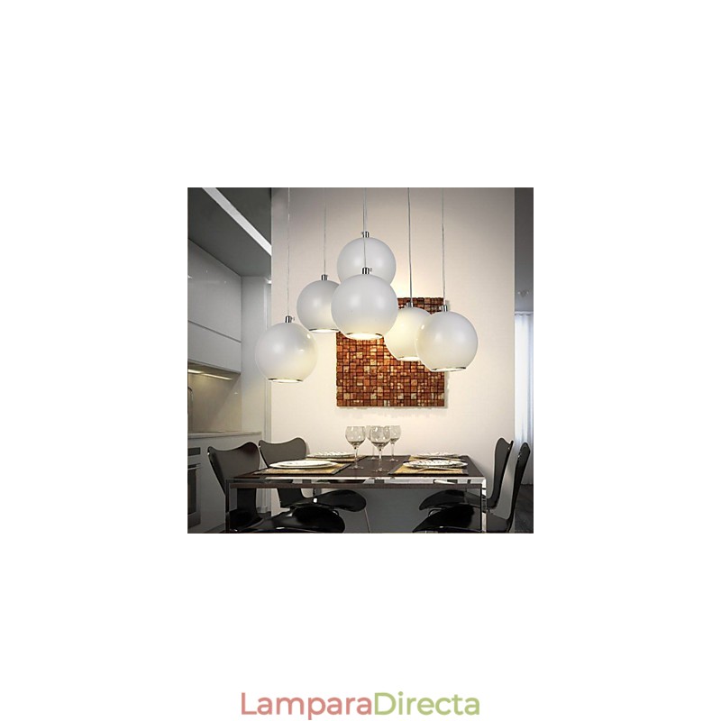 Lámpara colgante moderna de estilo globo mini de alta calidad para cafetería