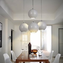 Lámpara colgante moderna de estilo globo mini de alta calidad para cafetería