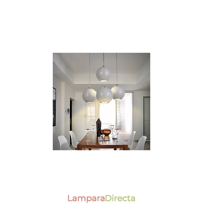 Lámpara colgante moderna de estilo globo mini de alta calidad para cafetería