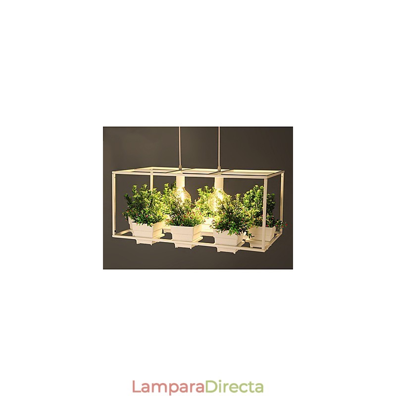 Lámpara colgante de diseño decorativo contemporáneo moderno (no incluye plantas)