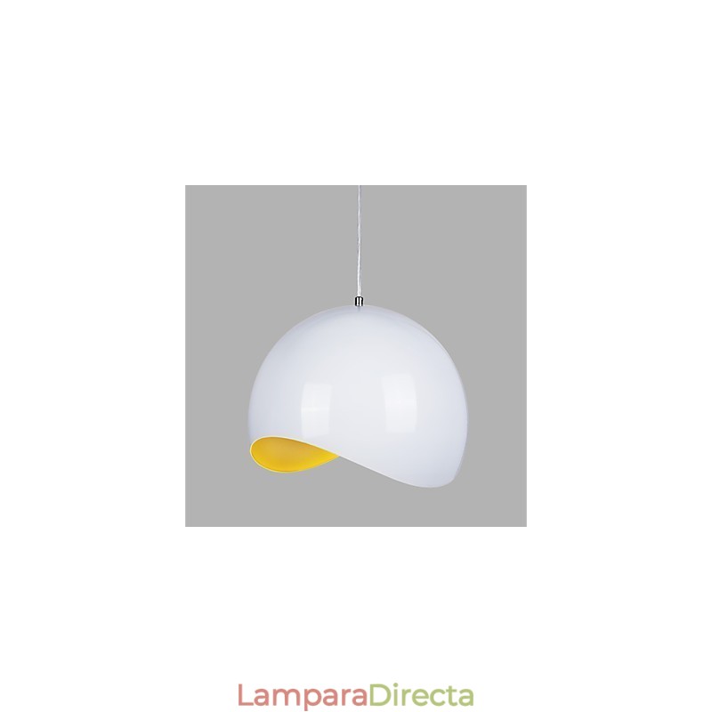 Lámpara colgante retro de manzana con base de bombilla