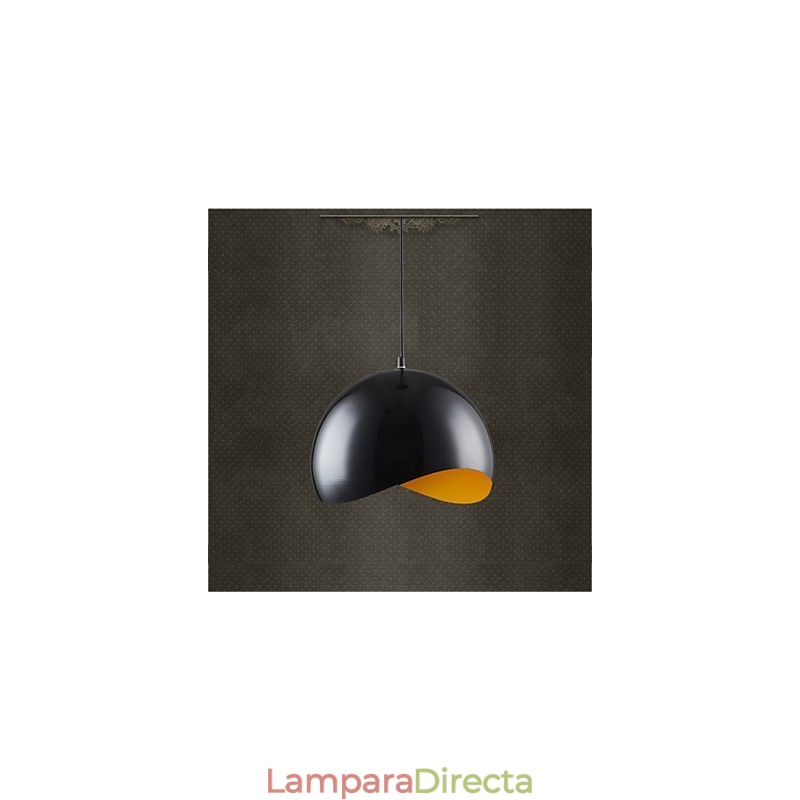 Lámpara colgante retro de manzana con base de bombilla