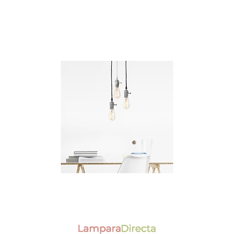Lámpara colgante de metal estilo mini vintage clásico tradicional