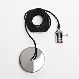 Lámpara colgante de metal estilo mini vintage clásico tradicional