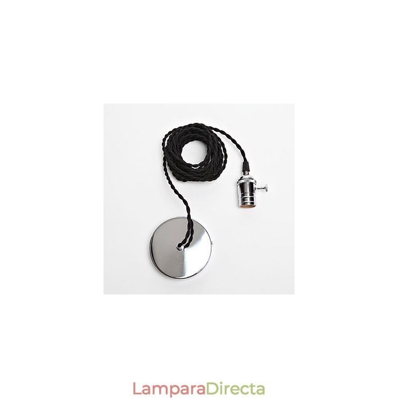 Lámpara colgante de metal estilo mini vintage clásico tradicional