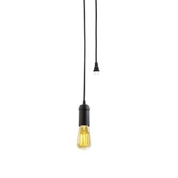 Lámpara colgante de metal con pintura estilo mini vintage para garaje