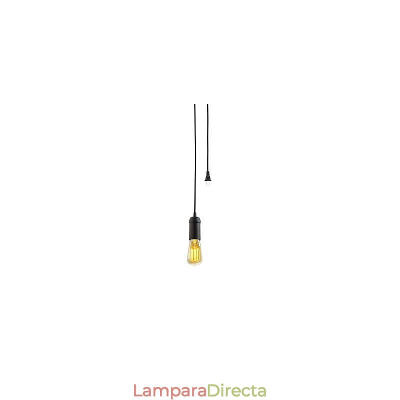 Lámpara colgante de metal con pintura estilo mini vintage para garaje