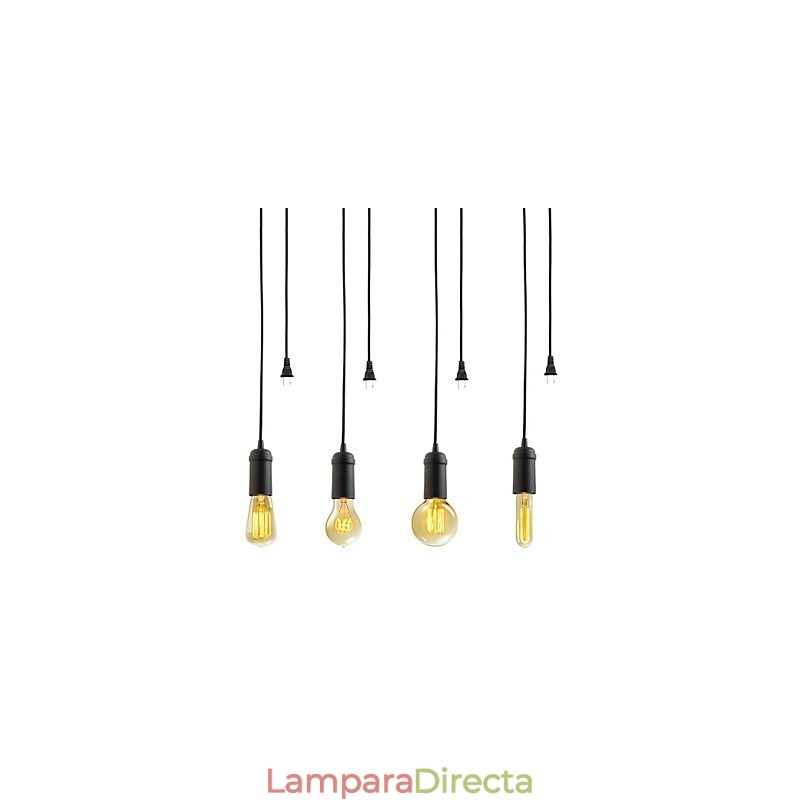 Lámpara colgante de metal con pintura estilo mini vintage para garaje