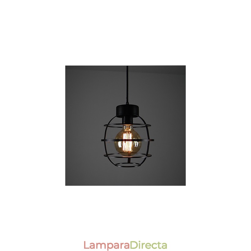Lámpara colgante de metal de diseñadores retro