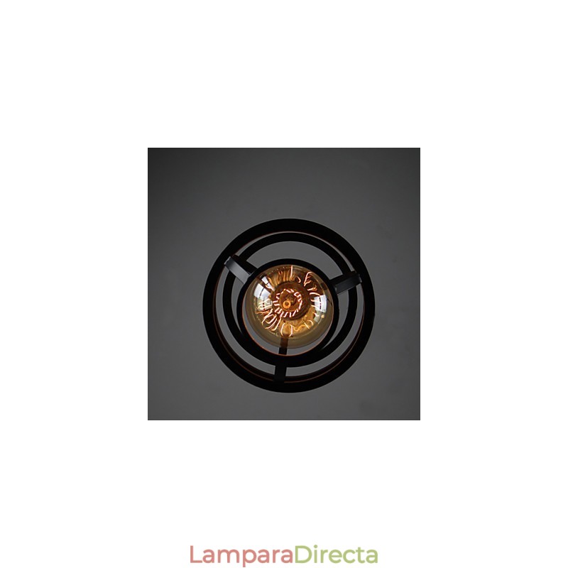Lámpara colgante de metal de diseñadores retro