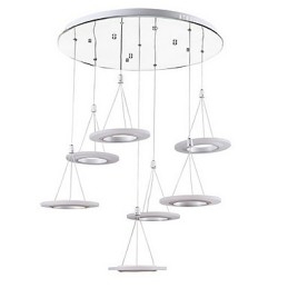 Iluminación colgante para interiores de oficina de 63 W