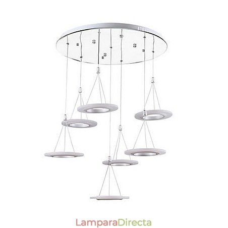 Iluminación colgante para interiores de oficina de 63 W Iluminación colgante para interiores de oficina de 63 W