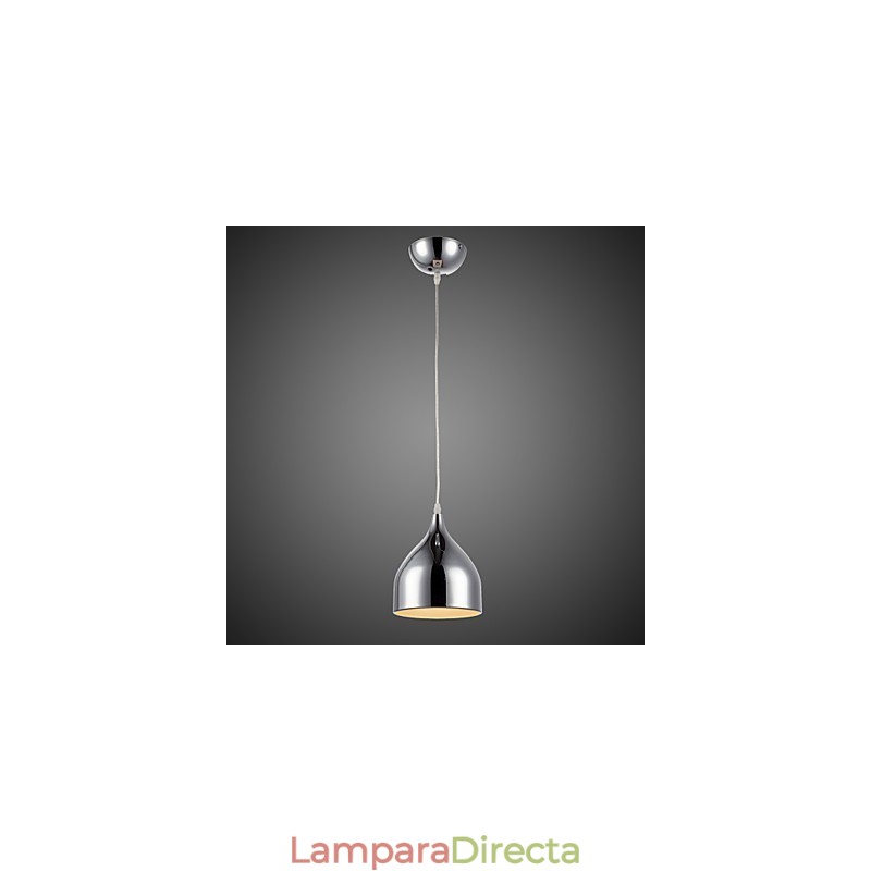 Lámpara colgante de hierro galvanizado, lámpara de iluminación moderna