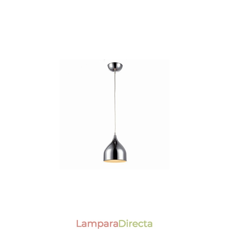 Lámpara colgante de hierro galvanizado, lámpara de iluminación moderna