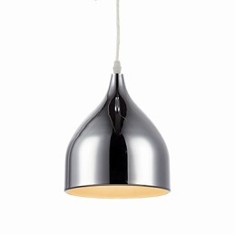 Lámpara colgante de hierro galvanizado, lámpara de iluminación moderna