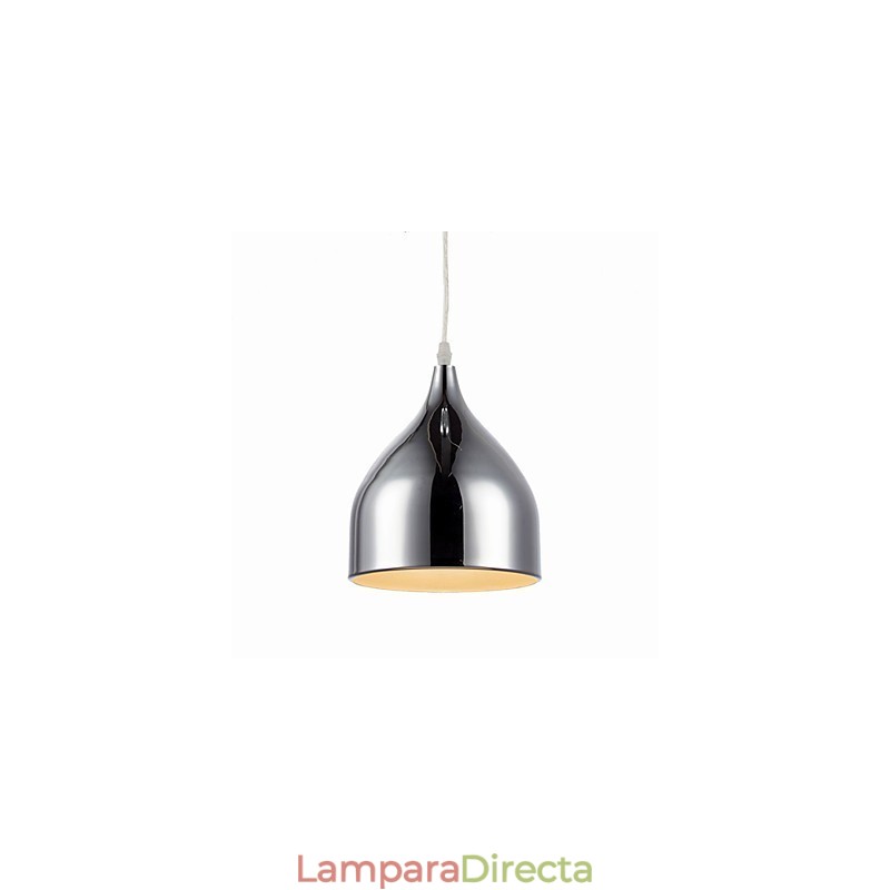 Lámpara colgante de hierro galvanizado, lámpara de iluminación moderna