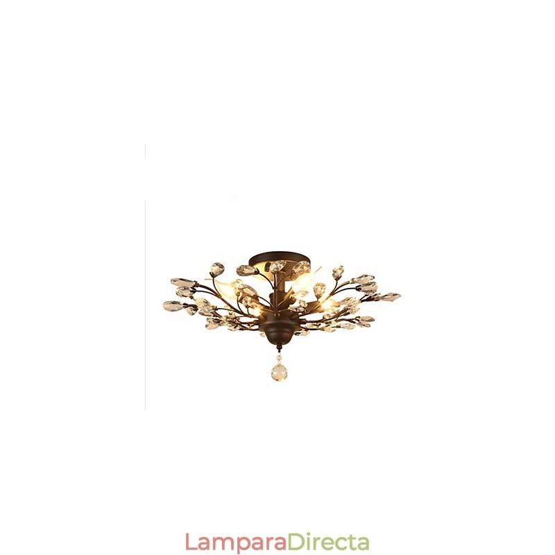 Lámparas simples con ventosa, creativas, retro y mediterráneas