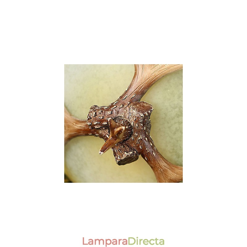Lámparas colgantes de resina vintage