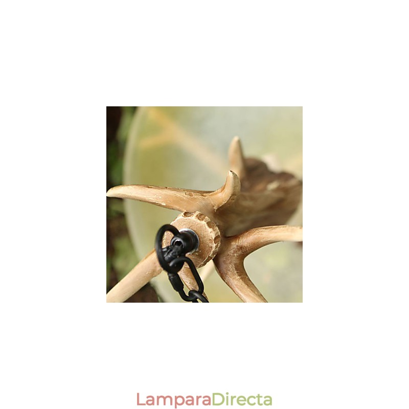 Lámparas colgantes de resina vintage