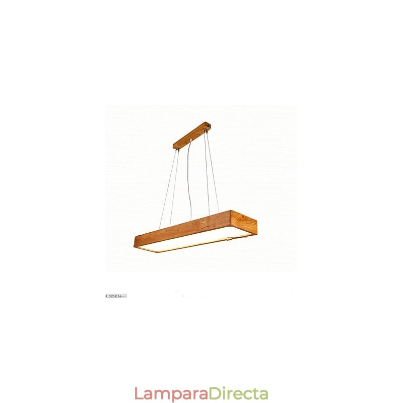 Colgante sencillo de madera maciza de alta gama