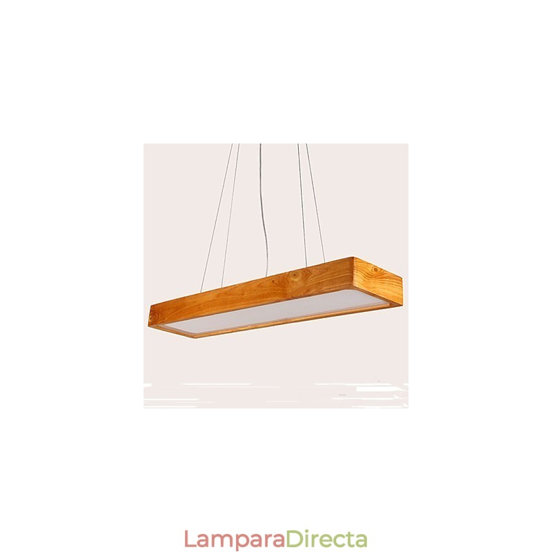 Colgante sencillo de madera maciza de alta gama