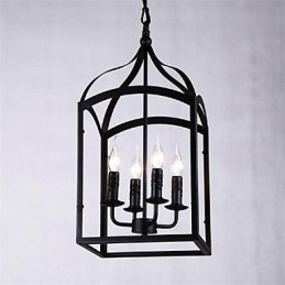 Lámpara colgante de metal estilo mini globo, estilo rústico, estilo retro, estilo campestre, estilo contemporáneo, tradicional y clásico.