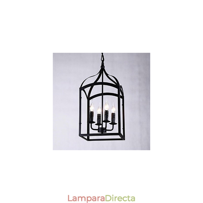 Lámpara colgante de metal estilo mini globo, estilo rústico, estilo retro, estilo campestre, estilo contemporáneo, tradicional y clásico.