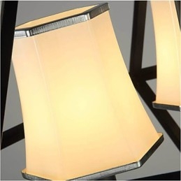 Lámparas colgantes de 3 luces de metal para exteriores de estilo campestre