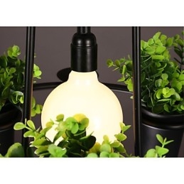 Lámpara colgante de diseño decorativo contemporáneo moderno (no incluye plantas)