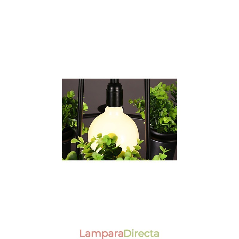 Lámpara colgante de diseño decorativo contemporáneo moderno (no incluye plantas)