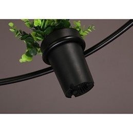 Lámpara colgante de diseño decorativo contemporáneo moderno (no incluye plantas)