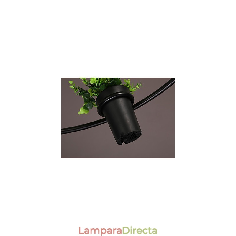 Lámpara colgante de diseño decorativo contemporáneo moderno (no incluye plantas)