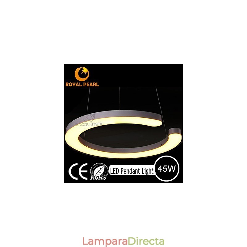 Lámpara colgante moderna iluminación nocturna