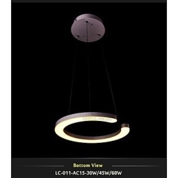 Lámpara colgante moderna iluminación nocturna