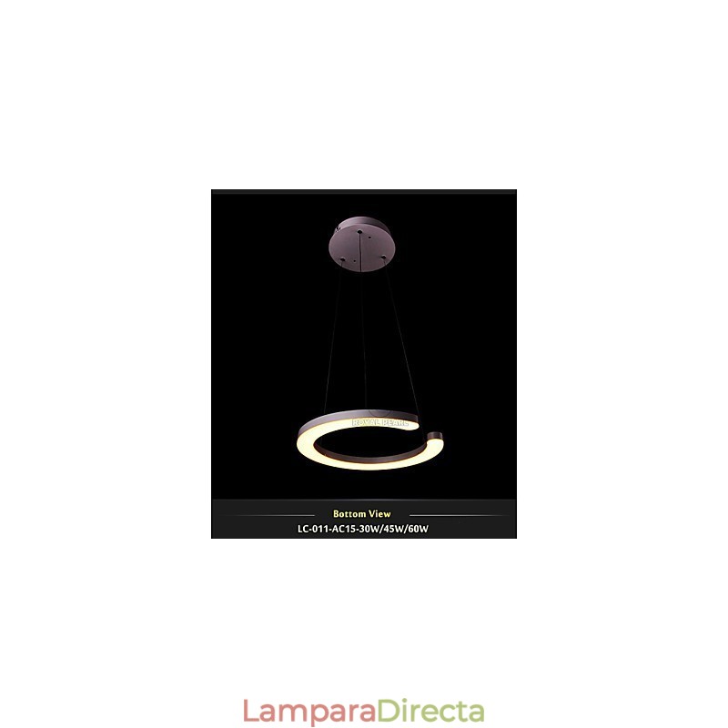 Lámpara colgante moderna iluminación nocturna
