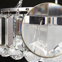 Lámparas colgantes de cristal modernas y contemporáneas de vidrio