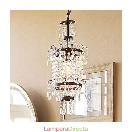 Lámpara colgante de cristal Lámpara colgante de cristal