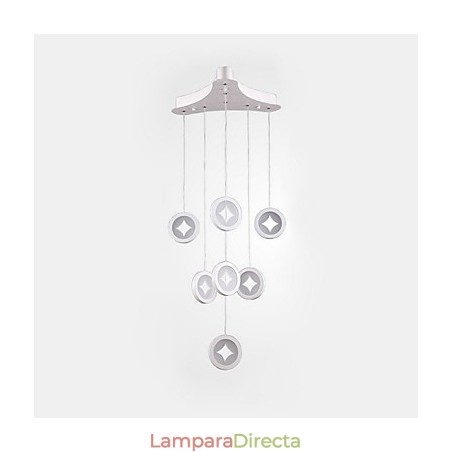 Lámpara colgante de 63 W, iluminación decorativa moderna para el hogar Lámpara colgante de 63 W, iluminación decorativa moderna para el hogar