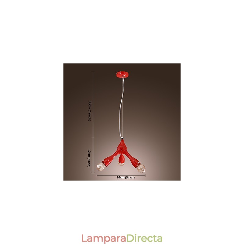 Lámpara de techo con 3 luces