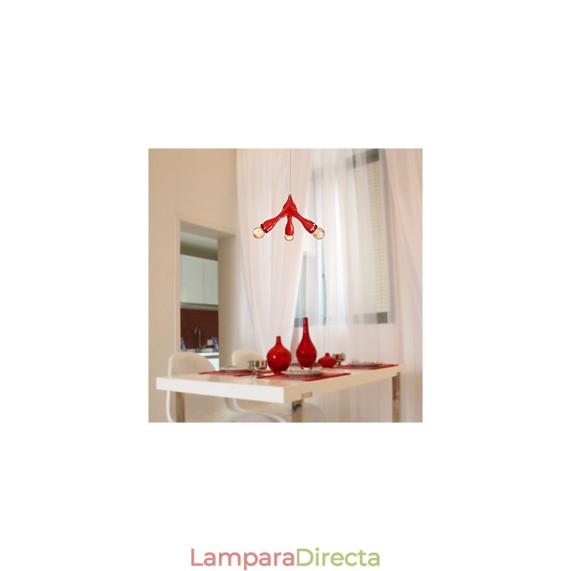 Lámpara de techo con 3 luces