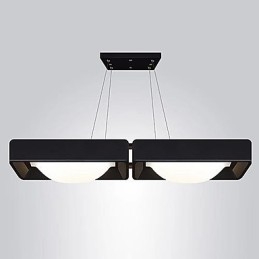 Lámparas colgantes de 2 luces modernas, sencillas y artísticas.