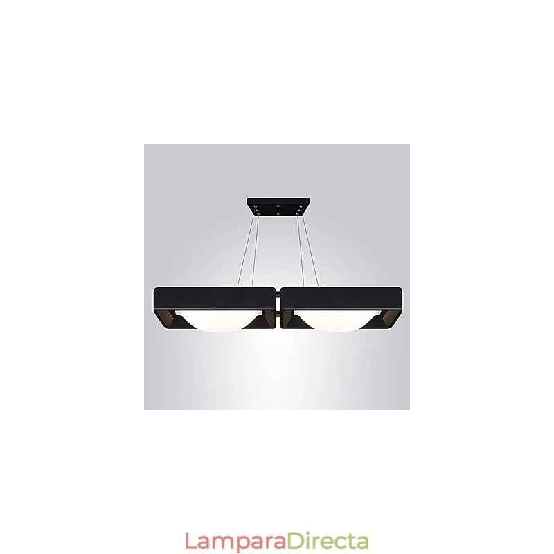Lámparas colgantes de 2 luces modernas, sencillas y artísticas.