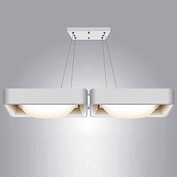 Lámparas colgantes de 2 luces modernas, sencillas y artísticas.