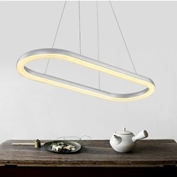 Lámparas colgantes modernas contemporáneas de aluminio