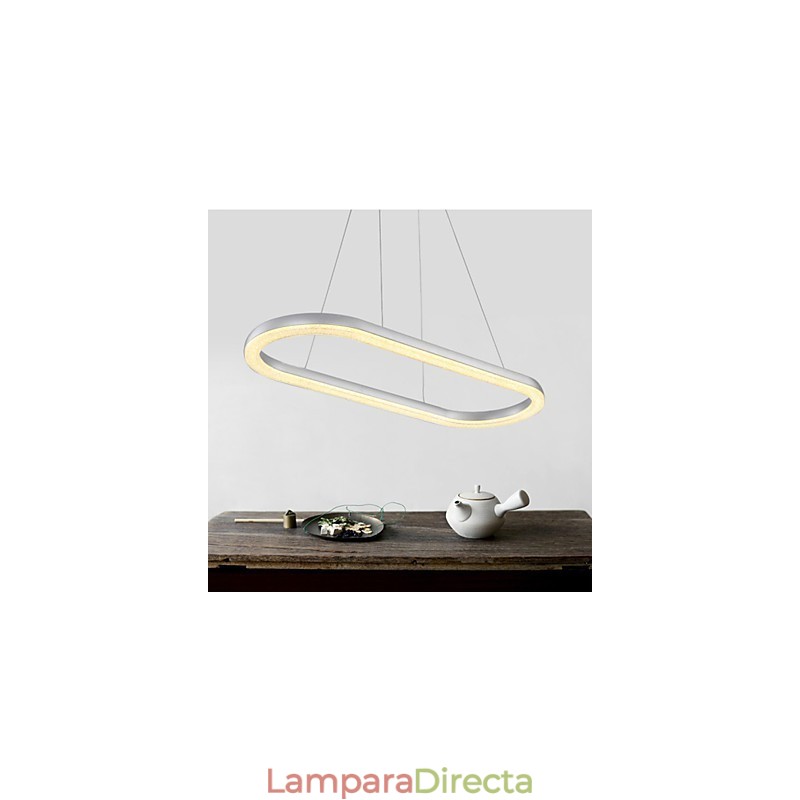 Lámparas colgantes modernas contemporáneas de aluminio