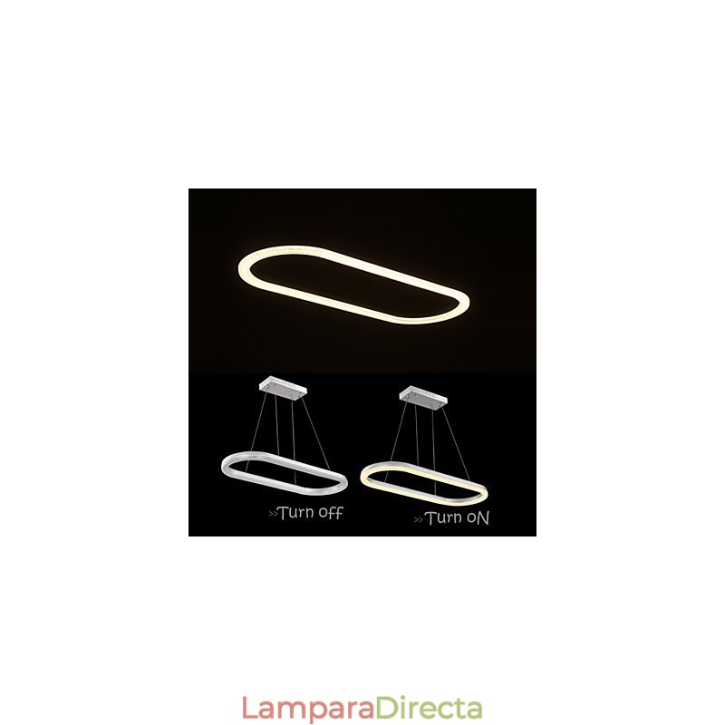 Lámparas colgantes modernas contemporáneas de aluminio