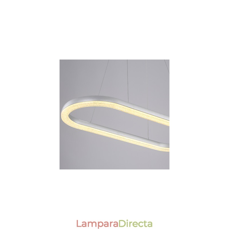 Lámparas colgantes modernas contemporáneas de aluminio