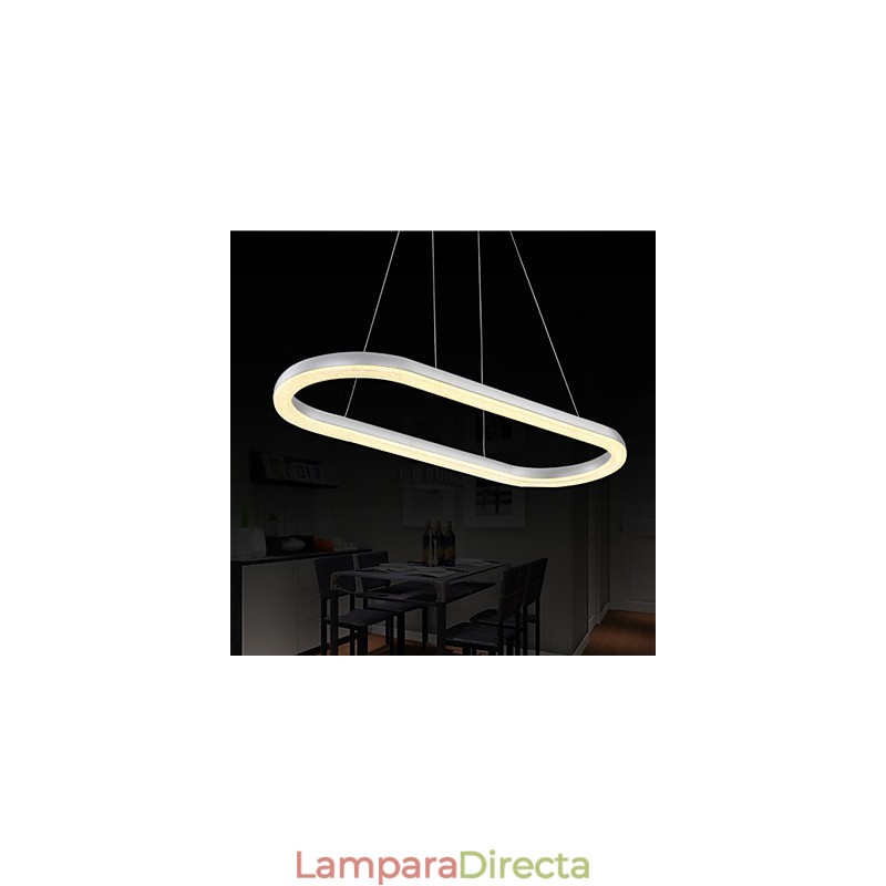 Lámparas colgantes modernas contemporáneas de aluminio