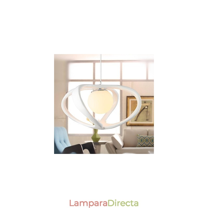Lámparas colgantes modernas contemporáneas de resina