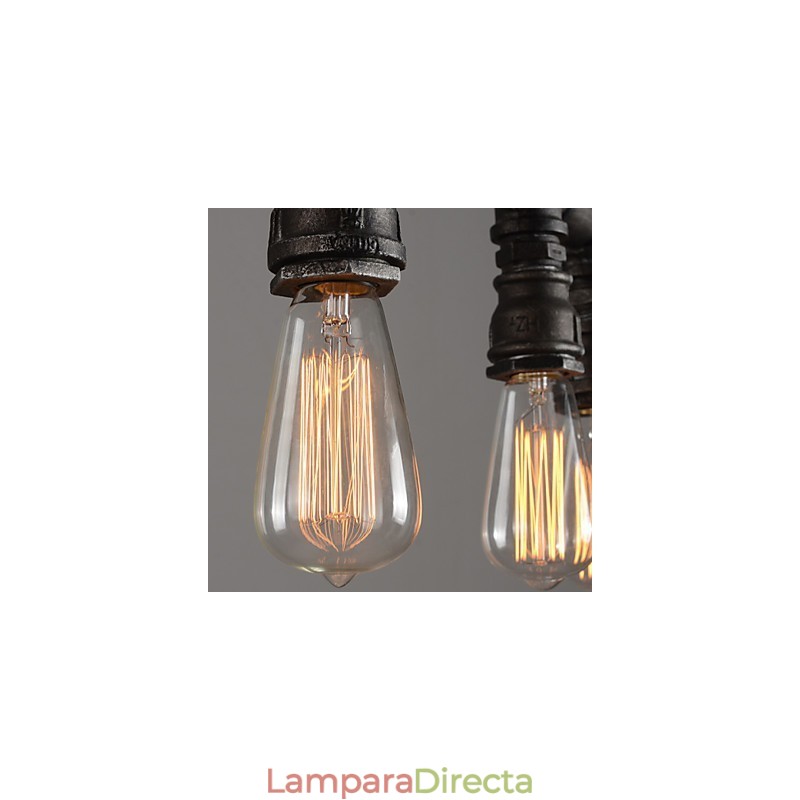 Lámparas colgantes estilo mini, tradicionales, clásicas, de metal.